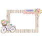 Simple Vintage Flower Shoppe Chipboard Frames 6/Pkg