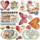 Ciao Bella Vellum Majestic Dream Fussy Cut 6"x6" 6/Pkg