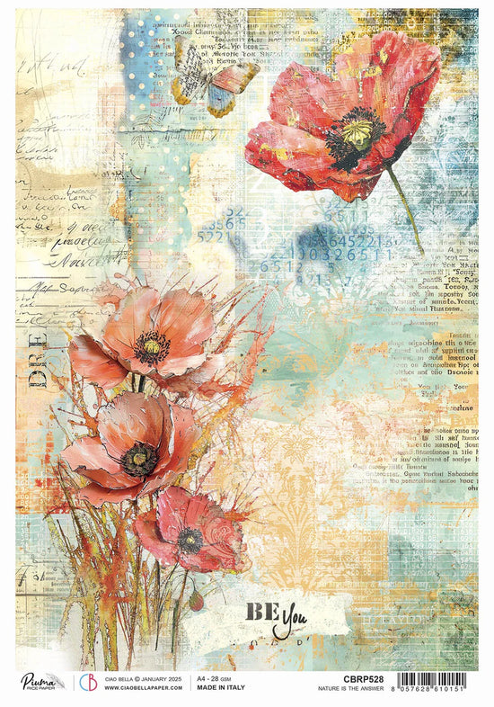 Ciao Bella Majestic Dream Rice Paper A4 Nature is the Answer