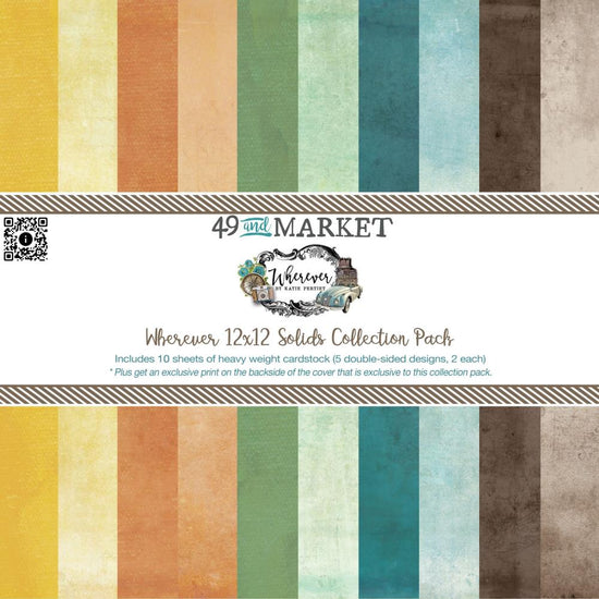 49 And Market Collection Pack 12"X12" Wherever Solids