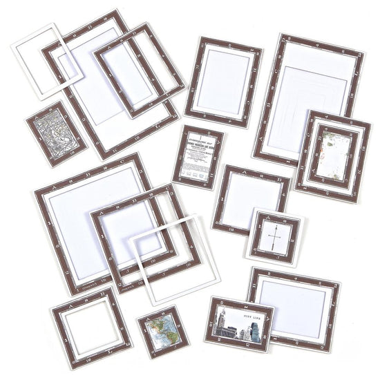 49 And Market Chipboard Set Map Frames Wherever
