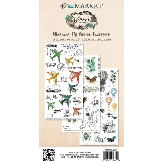 49 And Market Rub-Ons Fly Rub Ons Wherever
