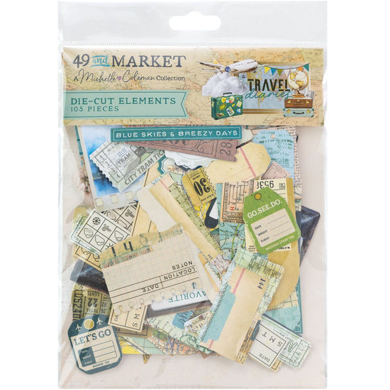 49 and Market Die-Cuts Travel Diaries