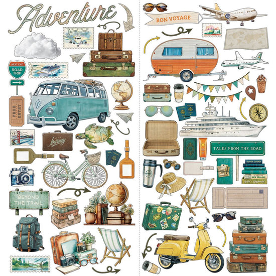 49 and Market Laser Cut Outs Travel Diaries