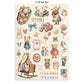 Stamperia Junk Journal Stickers, Cut-Outs, Backgrounds Baby