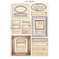 Stamperia Junk Journal Stickers, Cut-Outs, Backgrounds Baby