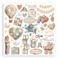 Stamperia Rub-On Assortment 6/Pkg Baby