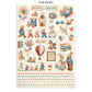 Stamperia Junk Journal Stickers, Cut-Outs, Backgrounds Family