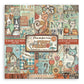 Stamperia Scrapbooking Pad 12"X12" 10/Pkg Furry Friends