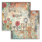 Stamperia Scrapbooking Pad 12"X12" 10/Pkg Furry Friends