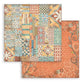 Stamperia Backgrounds Double-Sided Paper Pad 8"X8" 10/Pkg Furry Friends