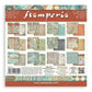 Stamperia Backgrounds Double-Sided Paper Pad 8"X8" 10/Pkg Furry Friends