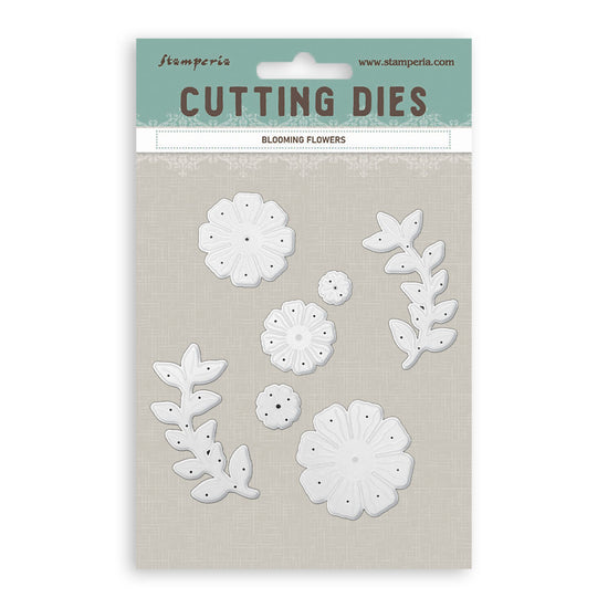 Stamperia Cutting Dies for paper crafting A6 - Blooming flowers