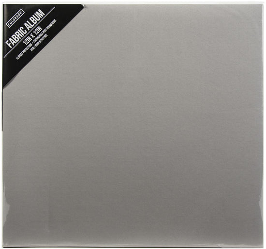 Colorbok Fabric Album 12"X12" Grey