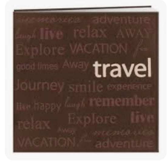 Pioneer Travel Postbound Album 12”x12”