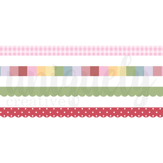 Uniquely Creative OH SO LOVELY WASHI TAPE COMBO