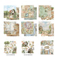 Prima Double-Sided Paper Pad 6"X6" 26/Pkg Homegrown