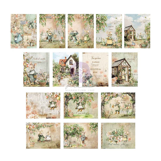 Prima Journaling Cards 3"X4" 45/Pkg Homegrown