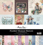 Paper Rose Flower Shoppe Basics 12x12 Paper Collection