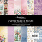 Paper Rose Flower Shoppe Basics 6x6 Paper Collection