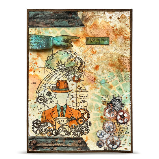 AALL and Create - A6 - Stamp Set - Faceless Time