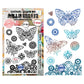 PRE ORDEN AALL and Create - A6 - Stamp Set - Papillons PRE ORDEN
