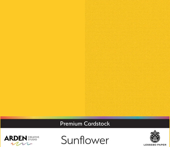 Arden Creative Studio Premium Cardstock 12in x 12in 300gsm Sunflower