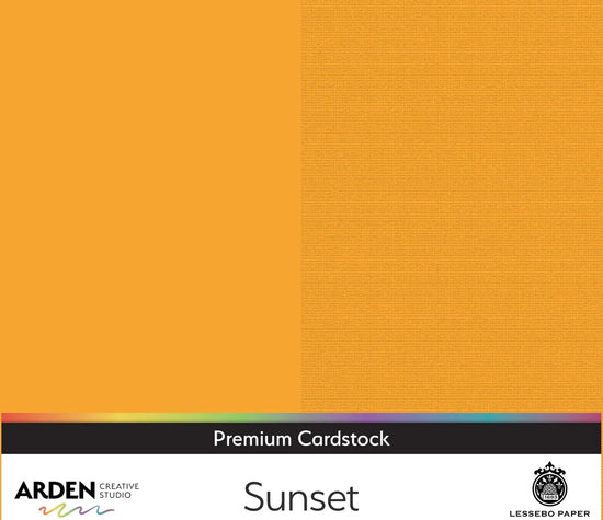 Arden Creative Studio Premium Cardstock 12in x 12in 300gsm Sunset