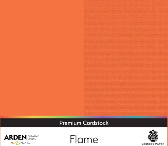 Arden Creative Studio Premium Cardstock 12in x 12in 300gsm Flame