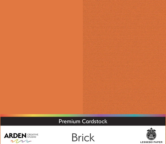 Arden Creative Studio Premium Cardstock 12in x 12in 300gsm Brick