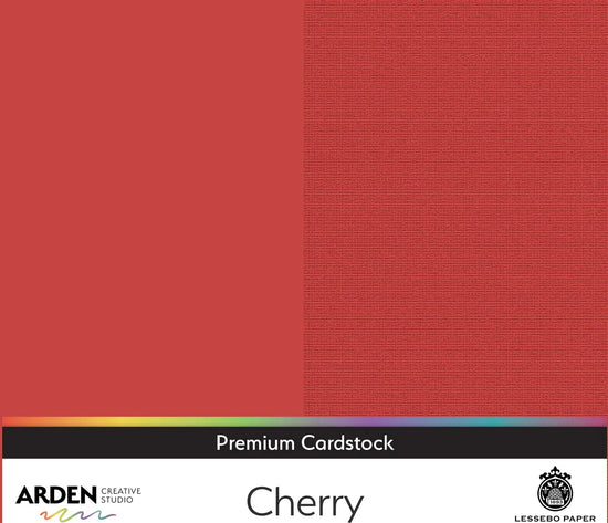 Arden Creative Studio Premium Cardstock 12in x 12in 300gsm Cherry