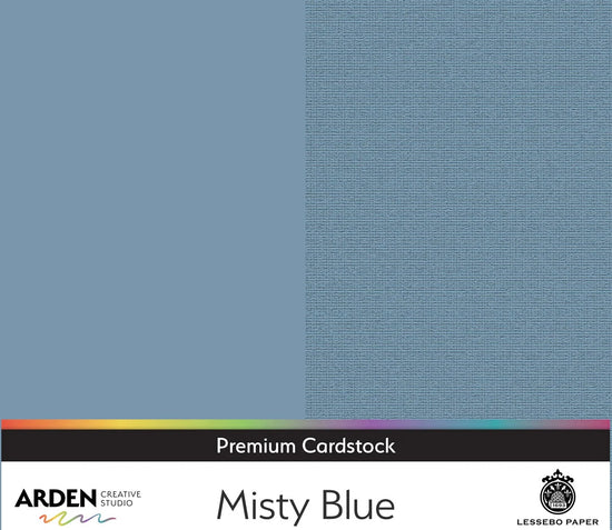 Arden Creative Studio Premium Cardstock 12in x 12in 300gsm Misty Blue