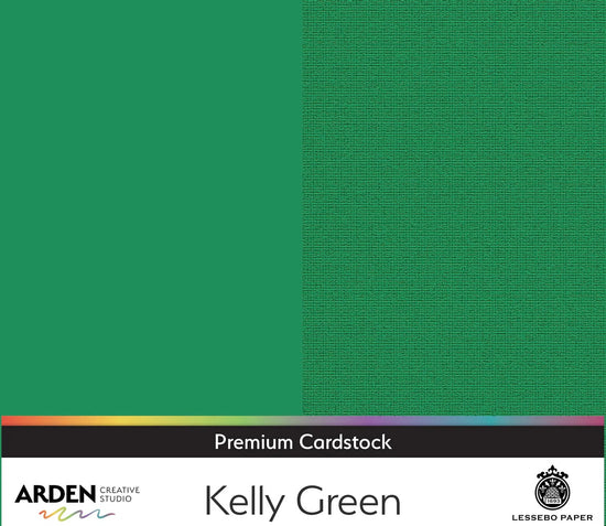 Arden Creative Studio Premium Cardstock 12in x 12in 300gsm Kelly Green