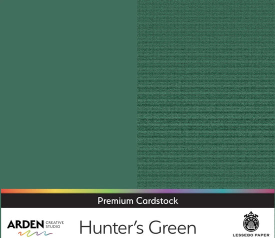 Arden Creative Studio Premium Cardstock 12in x 12in 300gsm Hunter’s Green