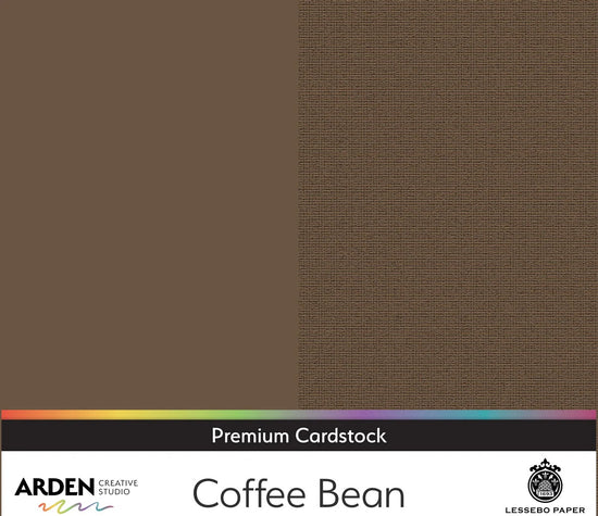 Arden Creative Studio Premium Cardstock 12in x 12in 300gsm Coffee Bean