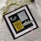Dress My Craft Paper Punch Postcard Ticket