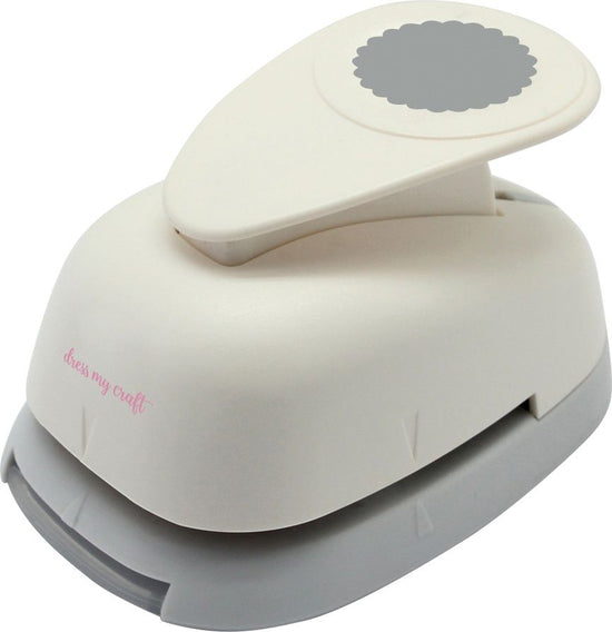 Dress My Craft Paper Punch 1.25” Scalloped Circle