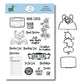 Elizabeth Craft Book Lover Stamp and Die Set