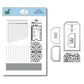 PRE ORDEN Elizabeth Craft Layered Tags Stamp and Die Set PRE ORDEN
