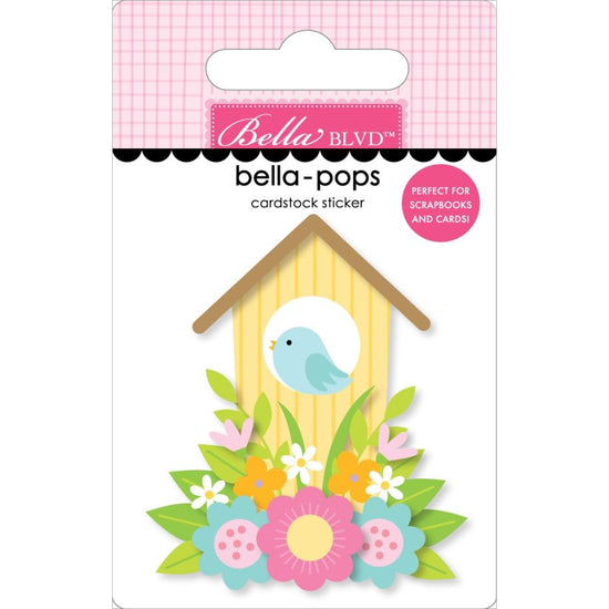 Just Because Bella-Pops 3D Stickers Flower Garden