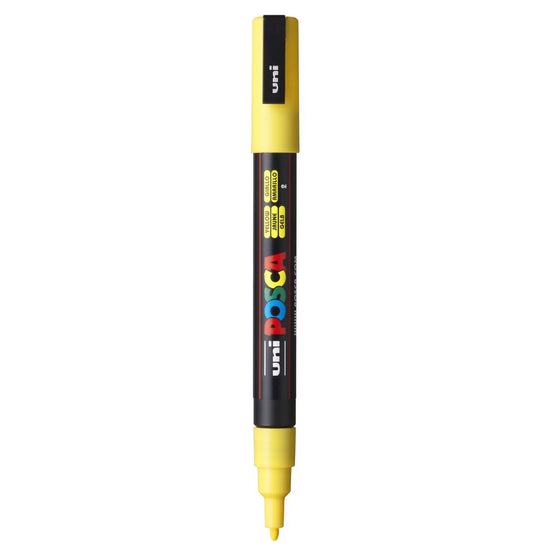 POSCA 3M Fine Bullet Tip Pen Yellow