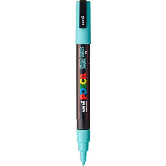 POSCA 3M Fine Bullet Tip Pen Aqua Green