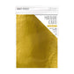 Craft Perfect Mirror Cardstock 92lb 8.5"X11" 5/Pkg Polished Gold