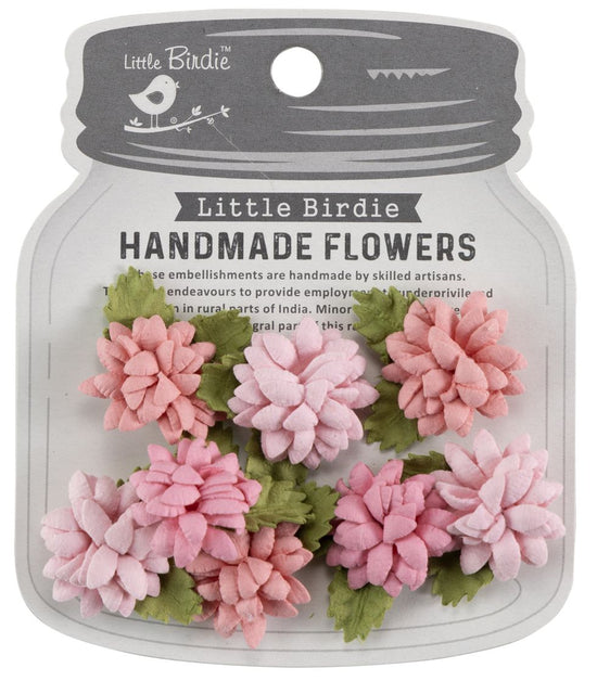 Little Birdie Julita Paper Flowers 8/Pkg Celebrate Life