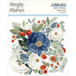 Simple Stories Bits & Pieces Die Cuts Vintage Sand & Sea Floral