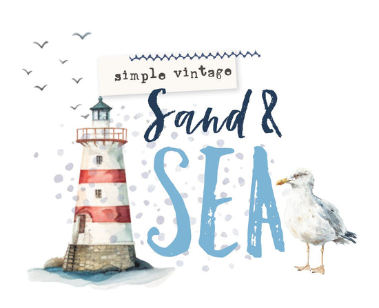 Simple Stories Vintage Sand & Sea Bundle (10 productos)