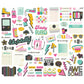 Simple Stories Bits & Pieces Die Cuts Totally 80’s