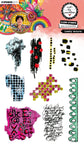 Clear Stamp Lovely Textures Art by Marlene 9 Pieces