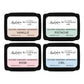 Spellbinders Blushing Macarons BetterPress Ink Mini Set by Frank Garcia - 4 Pack