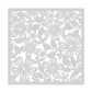 Hero Arts SPRING FLORAL STENCIL FROM THE FRIENDSHIP BLOOMS COLLECTION